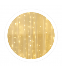 204605004 2x1m CORTINA LED LUMINOSA 3,6W CALIDA IP44 GSC