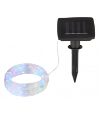 33689 GUIRNALDA SOLAR LED CON PULSADOR 2mts IP44 BATERIA 600mAh GLOBO