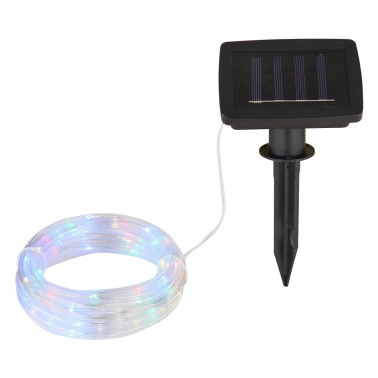 33689 GUIRNALDA SOLAR LED CON PULSADOR 2mts IP44 BATERIA 600mAh GLOBO