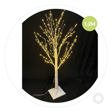 204690154 ÁRBOL RAMAS LED BLANCO SIRKA A RED 8W 120cm GSC