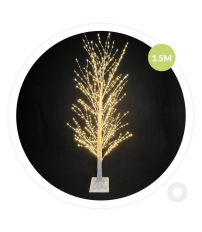 204690156 ÁRBOL RAMAS LED NEGRO SIRKA A RED 10W 150cm GSC