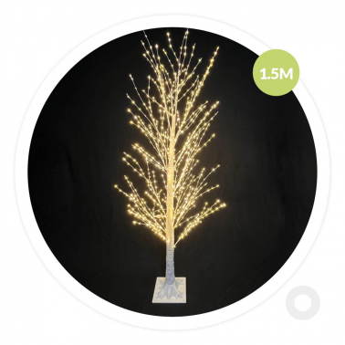 204690156 ÁRBOL RAMAS LED NEGRO SIRKA A RED 10W 150cm GSC