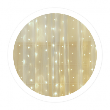 204605005 CORTINA LED 2x2mts LUZ FRIA GSC