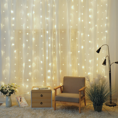 204605005 CORTINA LED 2x2mts LUZ FRIA GSC