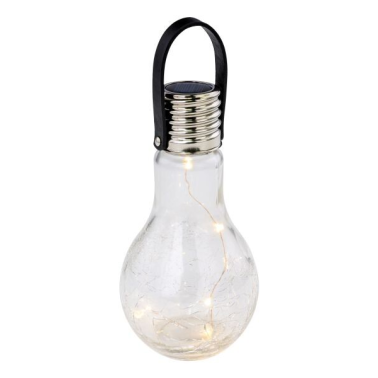 33978-12 BOMBILLA SOLAR DECORATIVA 3000K C/INTERRUPTOR IP44 GLOBO