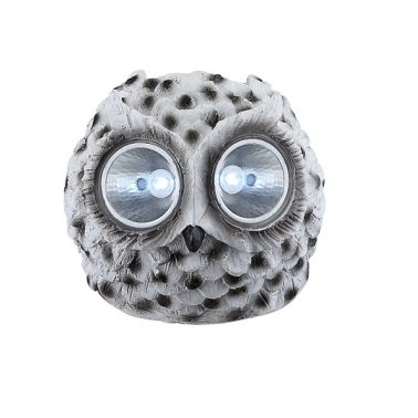 33355-12 LUZ SOLAR DECORATIVA LED BUHOS SURTIDOS IP44 GLOBO