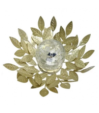 G4495 NENUFAR DECORATIVO SOLAR METALICO GALIX