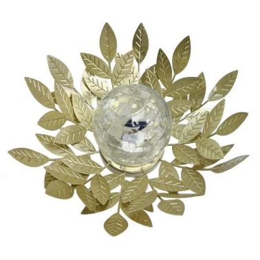 G4495 NENUFAR DECORATIVO SOLAR METALICO GALIX
