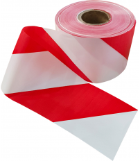 CINTA SEÃALIZ.109-250 10MX200MM ROJO/BCO