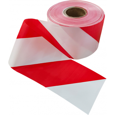 CINTA SEÃALIZ.109-250 10MX200MM ROJO/BCO