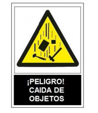 SEÑAL ADV.PELIGRO CAIDA OBJETOS SA1017