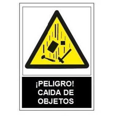 SEÑAL ADV.PELIGRO CAIDA OBJETOS SA1017