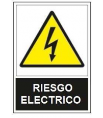 SEÑAL ADV.RIESGO ELECTRICO SA1000