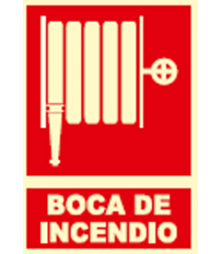 SEÑAL FOTOLUMINES.BOCA INCENDIO EX014