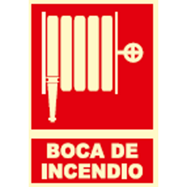 SEÑAL FOTOLUMINES.BOCA INCENDIO EX014