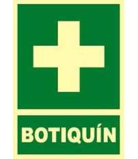 SEÑAL FOTOLUMINES.BOTIQUIN EV029