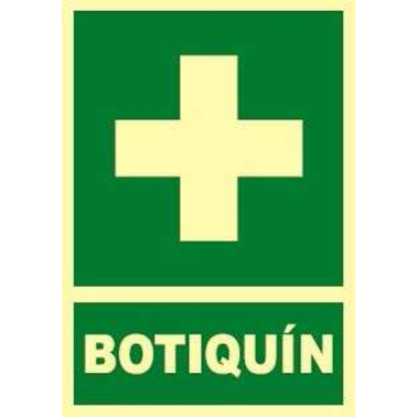 SEÑAL FOTOLUMINES.BOTIQUIN EV029