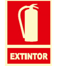 SEÑAL FOTOLUMINES.EXTINTOR EX001