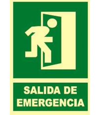 SEÑAL FOTOLUMINES.SALIDA EMERGEN.EV047