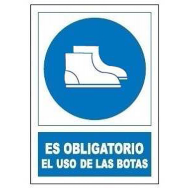 SEÑAL OBLIGATORIA USO BOTAS SO801