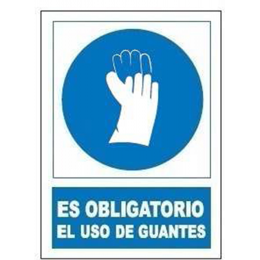SEÑAL OBLIGATORIA USO GUANTES SO802