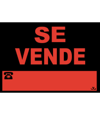 SEÑAL SE VENDE 40X30CM 962