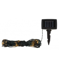36890 CORTINA SOLAR LED 100 LUCES 3000K 110x90cm IP44 GLOBO