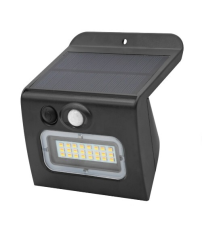 200210026 APLIQUE SOLAR LED EGODA NEGRO C/SENSOR 3W 3000K/4000K/6500K GSC