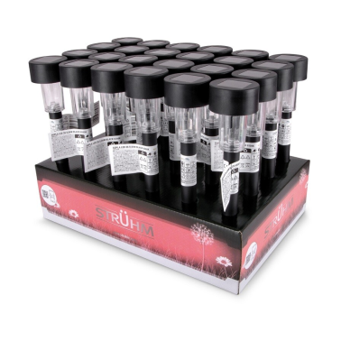 04374 ESTACA LED SOLAR PROSTO 0,06W IP44 6500K NEGRO STRÜHM