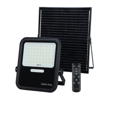 202615024 PROYECTOR LED MILOHA 300W 6500K CON PANEL SOLAR 25W GSC