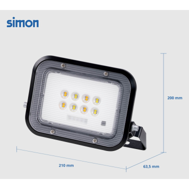 IL426112 PROYECTOR CON PANEL SOLAR 50W CCT IP65 SIMON