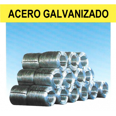 ALAMBRE GALVANIZADO Ø3,00MM (Nº17) 25KG