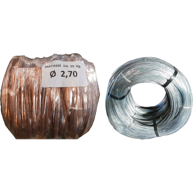 ALAMBRE TRIPLE GALVA RECOCI Ø3,80MM 25KG