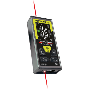 MEDIDOR LASER DOBLE LASER 50 61115