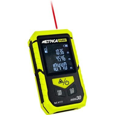 MEDIDOR LASER MINI FLASH 30M 61111