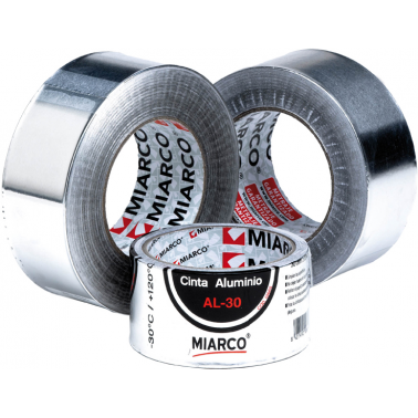 CINTA ALUMINIO AL-30 50MMX10M