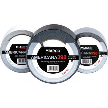CINTA AMERICANA 398-50MMX10M BLANCA