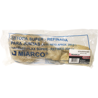 MADEJA ESTOPA 200G SUPER REFINADA