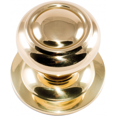 POMO PUERTA AROS PP01 70MM LATON PULIDO
