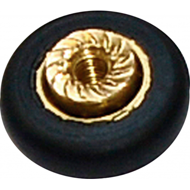 RODAMIENTO MAMPARA RD01 16MM NEGRO