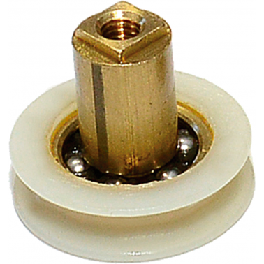 RODAMIENTO MAMPARA TUBO RD02 24MM BLANCO