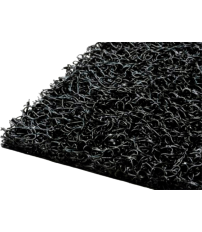 ALFOMBRA NEGRA RIZO C/BASE 1,20X8(12MM)