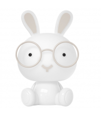 202800009 LAMPARA LED INFANTIL CONEJITO RGB + LUZ DIA RECARGABLE BLANCO 2,5W GSC