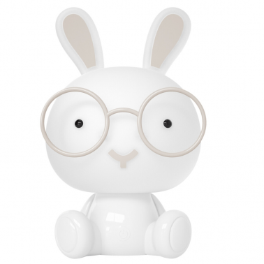 202800009 LAMPARA LED INFANTIL CONEJITO RGB + LUZ DIA RECARGABLE BLANCO 2,5W GSC