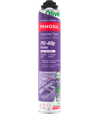 ESPUMA PU-49 TEJAS PIST.750ML ROJO