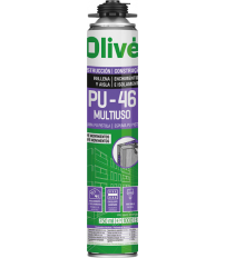 ESPUMA PU-46 MULTIUSO 750ML PIST.AMARILL
