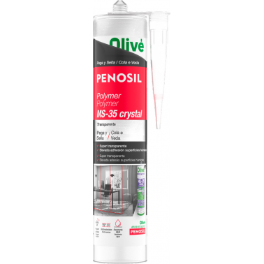 POLIMERO PEGA Y SELLA MS-35 300ML TRANS