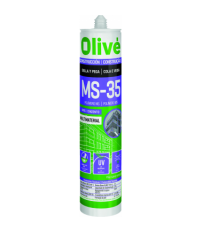 POLIMERO PEGA Y SELLA MS-35 300ML MARRON