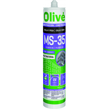 POLIMERO PEGA Y SELLA MS-35 300ML MARRON