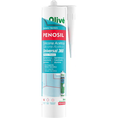 SILICONA UNIV. ACIDA H40082 280ML BLANCO